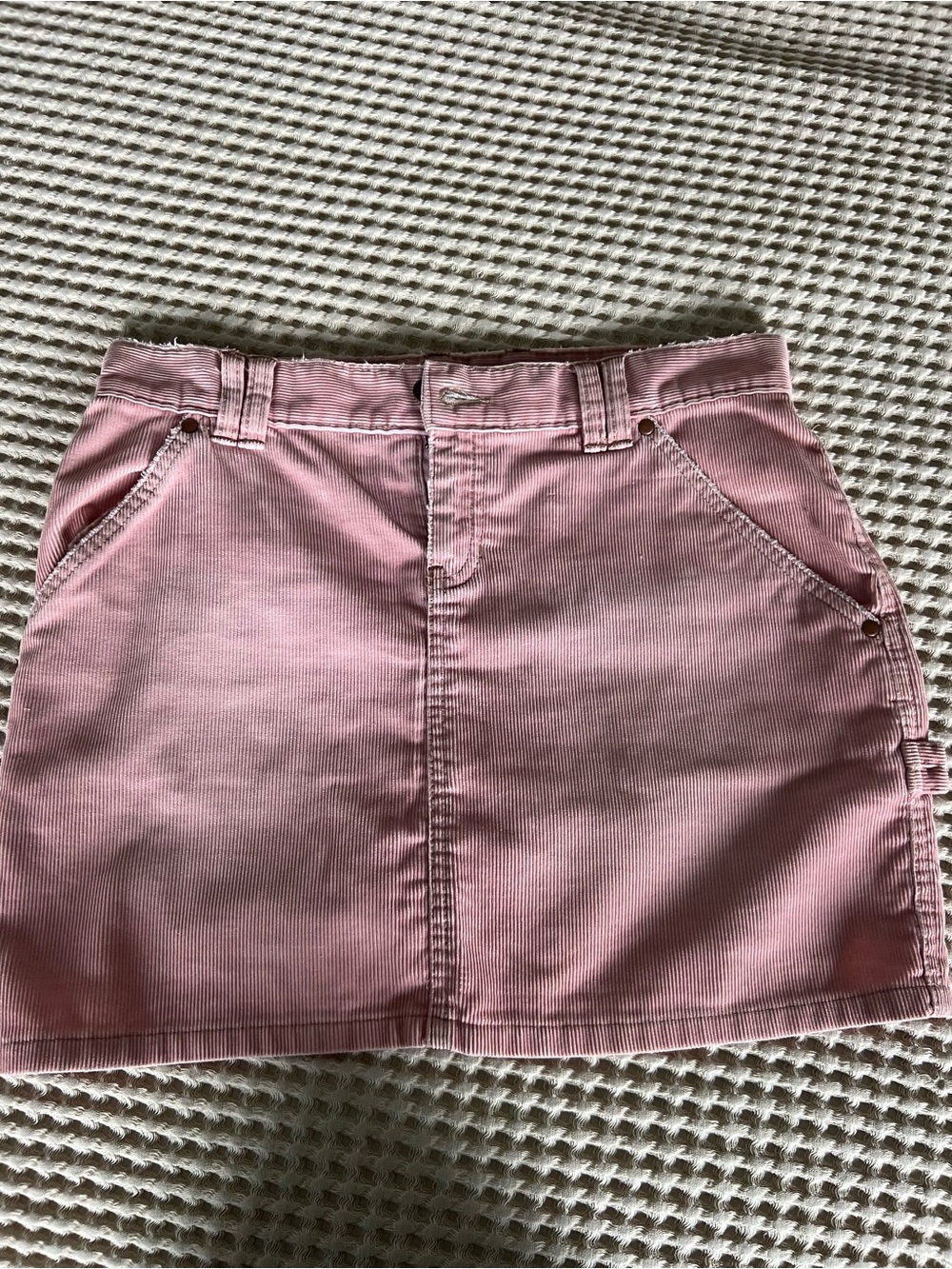Old Navy Pink Corduroy Mini Skirt